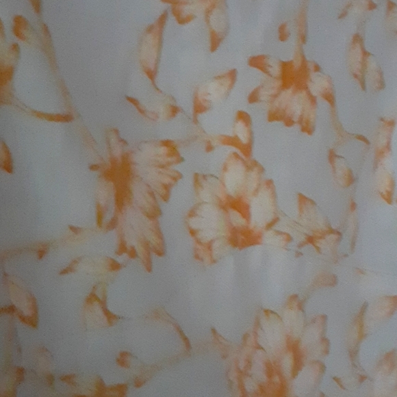 Christian Lacroix sz large floral multi tiered maxi dress linen and rayon blend - Picture 2 of 8